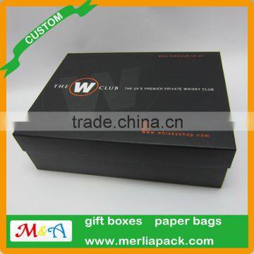 Whiskey Luxury Gift Boxes 50 Year Anniversary Vodka Wine Sets Custom Box photo-2