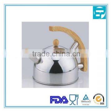 Stainless steel Stovetop water kettle induction with plastic handle