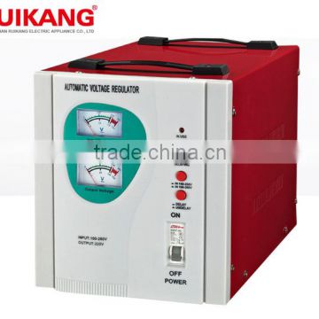 High/low voltage protection 110v ac stabilizer 3000va voltage regulator