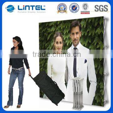 10feet trade show aluminum fabric pop up stand