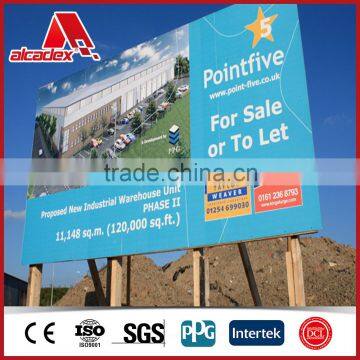 aluminium advertising composite panel weatherproof plate