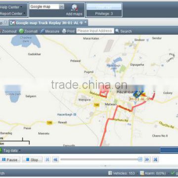 gps vehicle tracking software with free google map