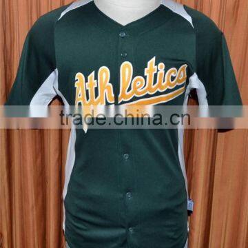 Custom cheap sublimated softball jersey/baseball jersey