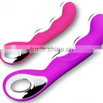 USB Charging Waterproof 10-Frequency Vibrating Massage Vibrator for Stimulating G-spot Clitoris Sex Toy for Female Masturbation