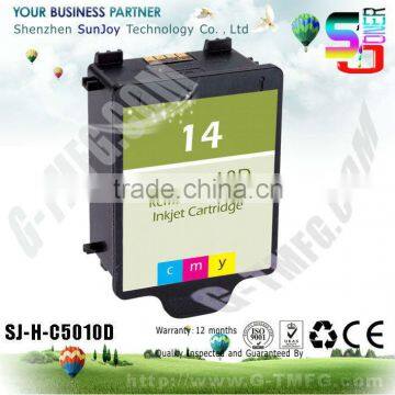 Wholesale Printer Ink Cartridge Compatible C5010D 14 for HP Digital Copier Printer 610, HP OfficeJet D125, D135, D145, D155, 711