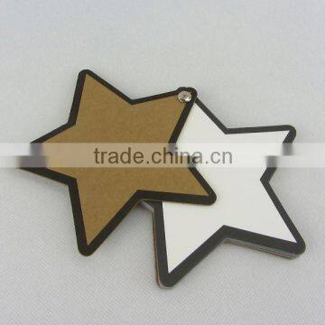 Sticky memo notepad Star shaped remove memo pad