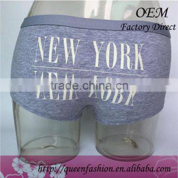 2016 new style cotton women panty for men special and sexy design of New York