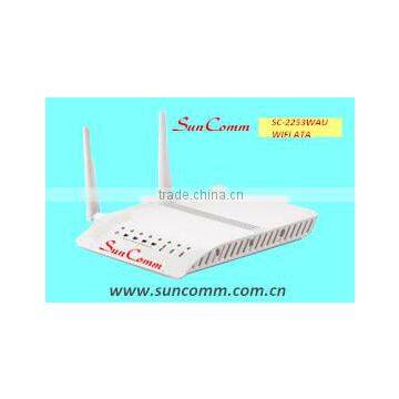 SunComm SC-2253Wau With 2FXS, USB Port, WIFI AP WIFI ATA photo-2