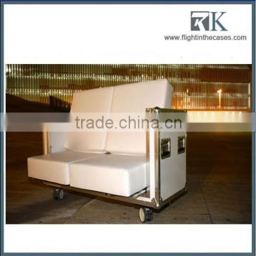 aluminum ata road flight case for sofa road case