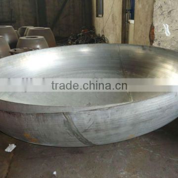 Spinning steel ellipsoidal dish plate head for pressure vessel