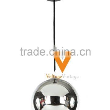 Premium decorative mirror ball pendant lamp glass pendant light fixtures suit for home / hotel / bar/restaurant