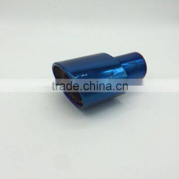 Stainless Steel double angle cut whole blue Universal tip