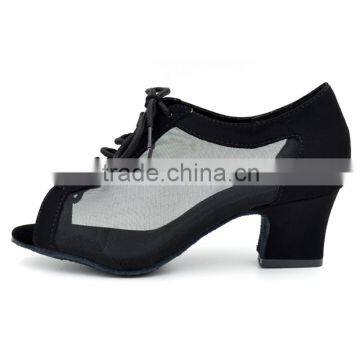 Nubuck and mesh material high quality italian dance shoe manufacturers