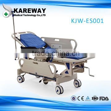 Luxurious manual emergency stretcher, used ambulance stretcher for sale