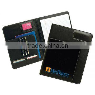 High Quality Leather Presentation Folder A4 Conference File Holder photo-4