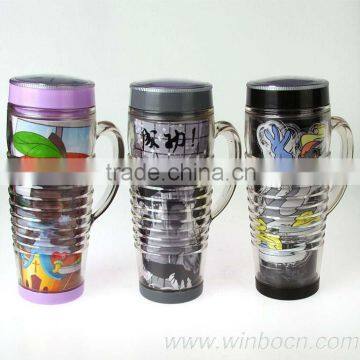 Double walls plastic handle Cup & Mug DIY