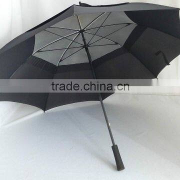 Well selling cheap fiberglass umbrella for promotion golf umbrella