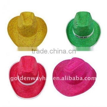 cheap walmart plain wholesale mini straw cowboy hats