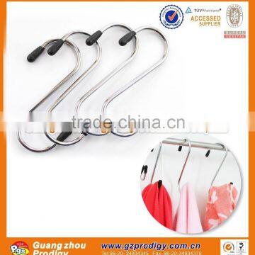 stainless steel sheet metal s shape coat hook