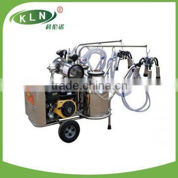 Petrol and electric milking machine