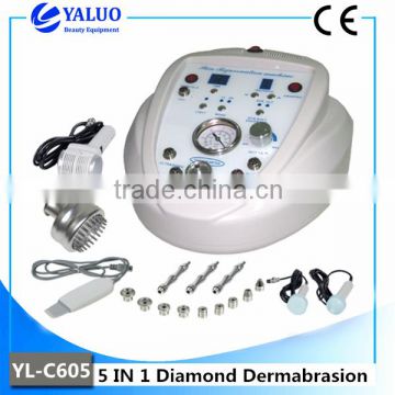 5 in1 Multifunction Diamond Dermabrasion Skin Care Equipment with ce