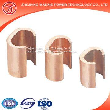 C Shape Tinned Copper Terminal Calmp