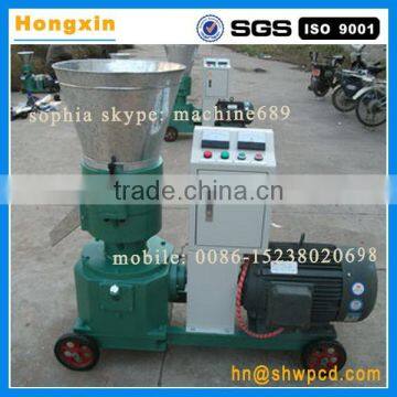 flat die animal feed pellet machine