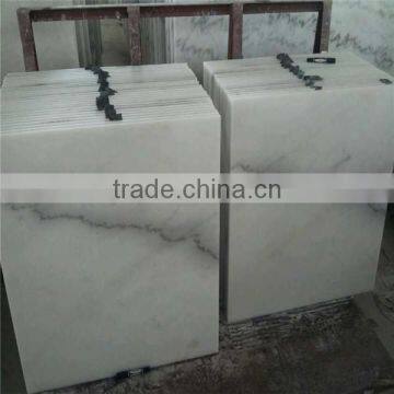 China guangxi white /low price marble tile