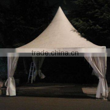 Luxury wedding pagoda tent,10x10m high peak party tent