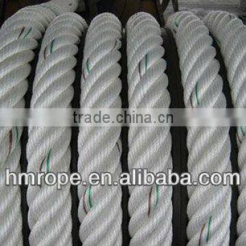 3 strand polypropylene twisted rope