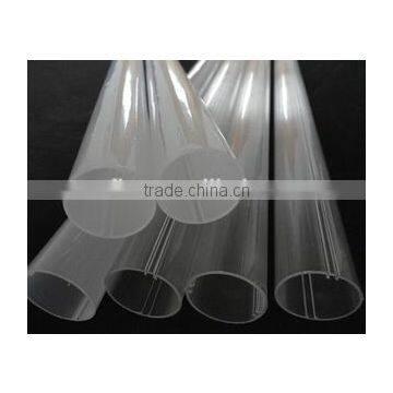 clear hollow Acrylic Tube lighting led tube/pc tube for led light/clear pc tube/ PMMA