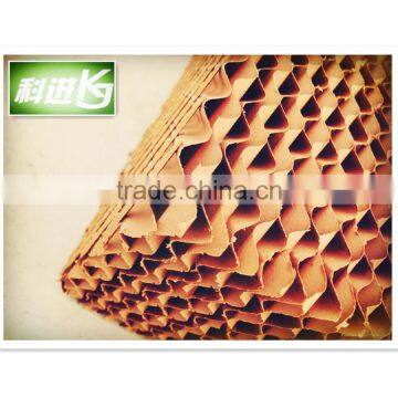 high quality corrugated cellulose water wet evaporative cooling pad