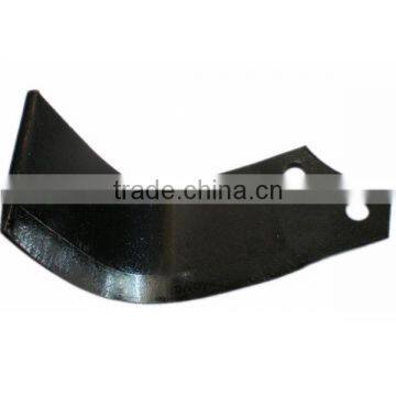 Black Color Farm Tractor Tiller Blades for European Agriculture Machines