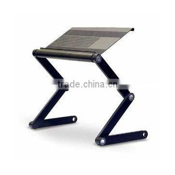 Adjustable Vented Table Laptop Desk Portable Bed Tray Book Stand 17" Pc Pad NEW