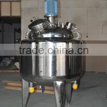 Vacuum Double Boiler for Cosmetics With Emulsifier Mixer photo-3