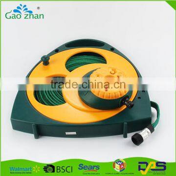 15M / 50FT Portable Pvc Garden Hose / Roll Flat Water Hose With Spray Nozzle photo-4