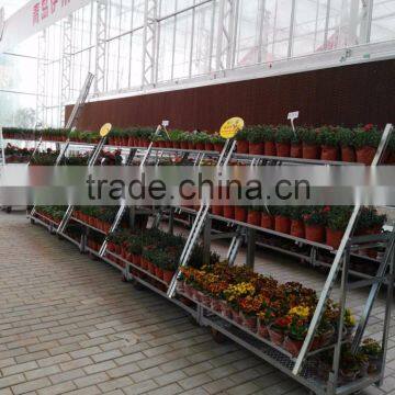 204 Display Flower Cart Pot Trolley Rack photo-4