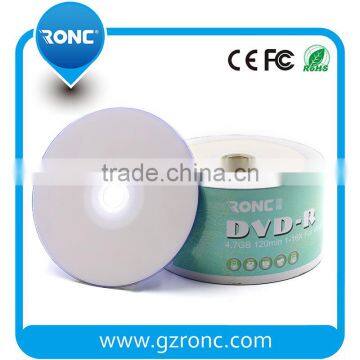 Turkey Market Full Surface Printable DVD-R Disc For Medical use