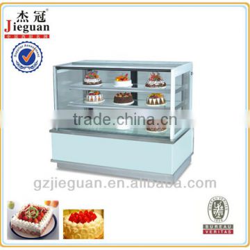 refrigerated cake cooler display containers