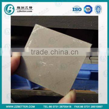 suqare boron carbide plate for tactical use 100*100*R400