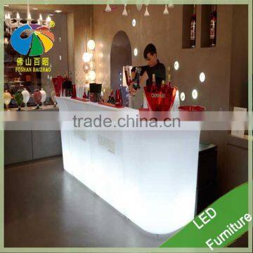 Modern Appearance and Bar Table Specific Use led bar counter