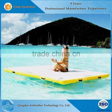 Multi-purpose Double Wall Fabric Inflatable PVC Floating Platform From Professional Manufacturer photo-3