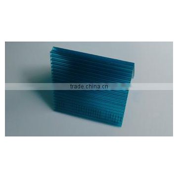 UV protection blue polycarbonate hollow sheet