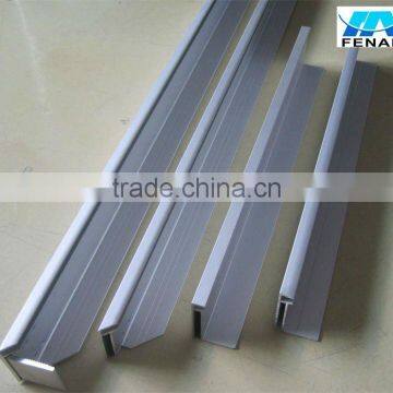 White Powder-Coated Aluminium Extrusion for Construsion