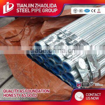 ISO Certificate Hot Dip Galvanized Steel Pipe Trade Company photo-3
