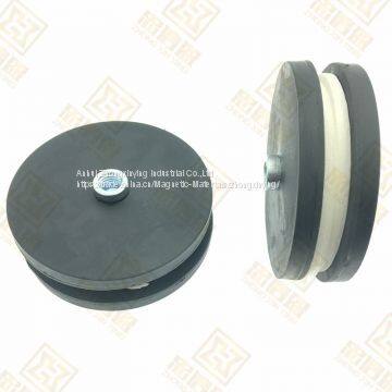 D88mm Rubber Coated Magnet with Hole