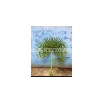 SJ0701205 High Quality Fan Plam Leave/Chinese Plastic Palm Fan Tree Leaf photo-3