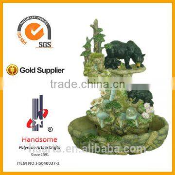 25" Eagle Animal Water Fountain Garden Water Fountain photo-2