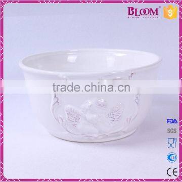 Wholesale White Glazed Cheap Ceramic Bowl photo-2