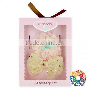 Infant And Toddler Fashion Hair Accessories Flower And Bow Knot Light Headband photo-5